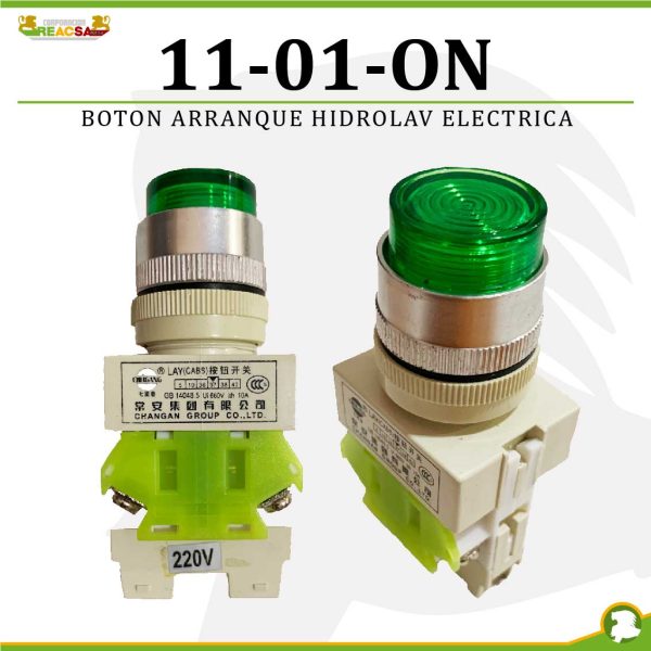 BOTON ARRANQUE HIDROLAV ELECTRICA