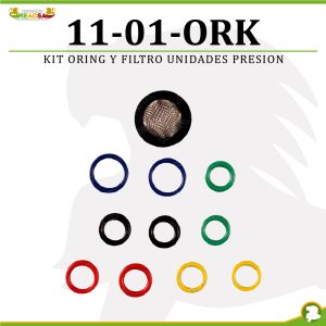 KIT ORING Y FILTRO UNIDADES PRESION