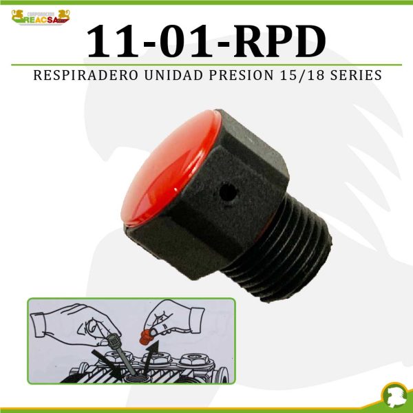 RESPIRADERO UNIDAD PRESION 15/18 SERIES