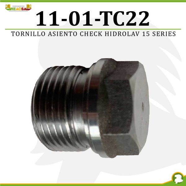 TORNILLO ASIENTO CHECK HIDROLAV 15 SERIES