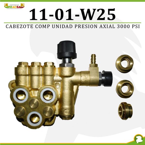 CABEZOTE COMP UNIDAD PRESION AXIAL 3000 PSI