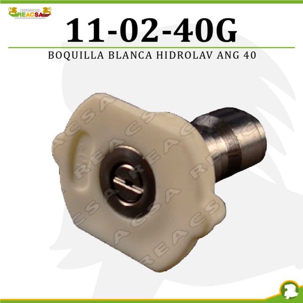 BOQUILLA BLANCA HIDROLAV ANG 40