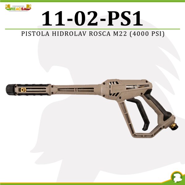 PISTOLA HIDROLAV ROSCA M22 (4000 PSI)