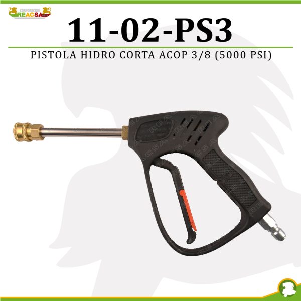 PISTOLA HIDRO CORTA ACOP 3/8 (5000 PSI)