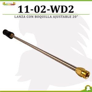 LANZA CON BOQUILLA AJUSTABLE 20″