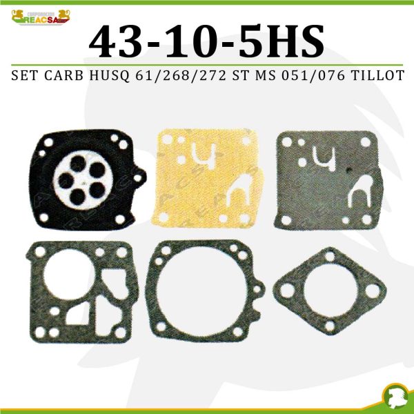 SET CARB HUSQ 61/268/272  ST MS 051/076 TILLOT