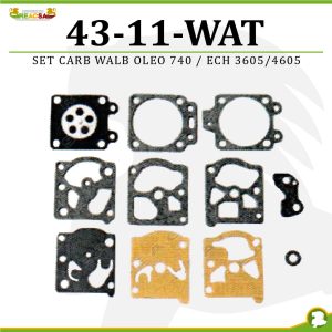 SET CARB WALB OLEO740 ECH 3605/4605