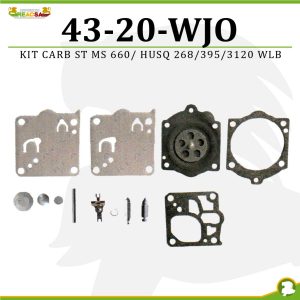 KIT CARB ST MS 660/ HUSQ 268/395/3120 WLB