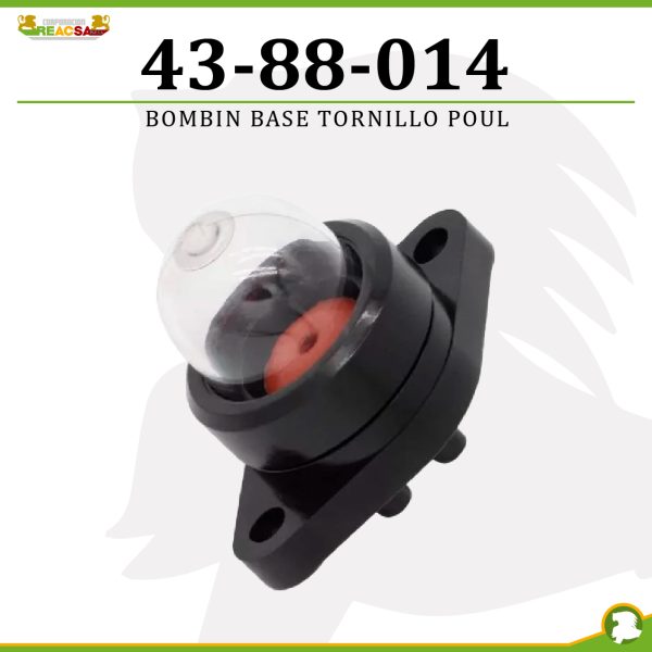 BOMBIN BASE TORNILLO POUL