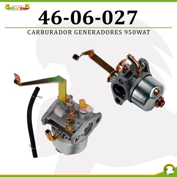 CARBURADOR GENERADORES 950WAT