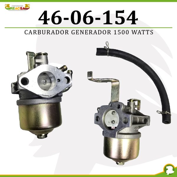 CARBURADOR GENERADOR 1500 WATTS