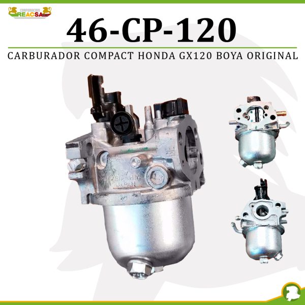 CARBURADOR COMPACT HONDA GX120 BOYA ORIGINAL