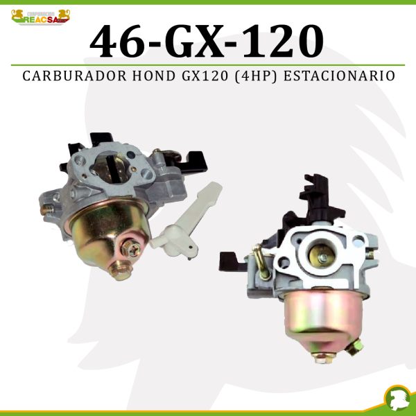 CARBURADOR HOND GX120 (4HP) ESTACIONARIO