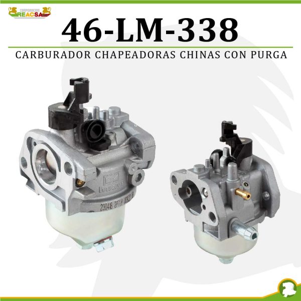 CARBURADOR CHAPEADORAS CHINAS CON PURGA