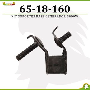 KIT SOPORTES BASE GENERADOR 3000W GX200