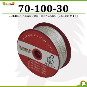 CUERDA ARRANQ TRENZADO (3 X 100 MTS)