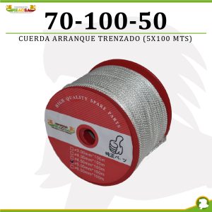 CUERDA ARRANQ TRENZADO (5 X100 MTS)