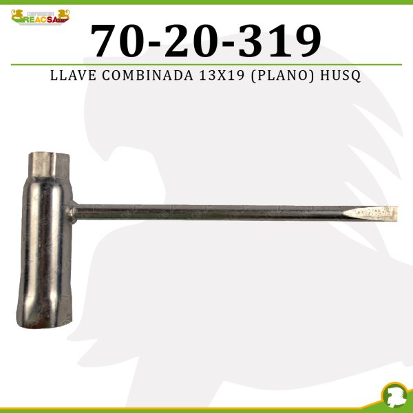 LLAVE COMBINADA 13X19 (PLANO) HUSQ