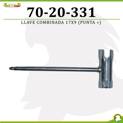 LLAVE COMBINADA 17X19 (PUNTA +)
