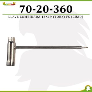 LLAVE COMBINADA 13X19 (TORX) FS(GUAD)