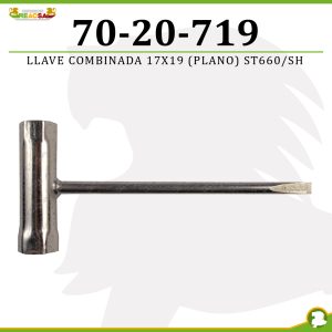 LLAVE COMBINADA 17X19 (PLANO) ST660/SH