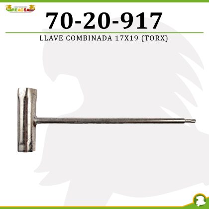 LLAVE COMBINADA 17X19 (TORX)