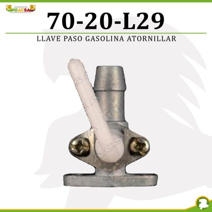 LLAVE PASO GASOLINA ATORNILLAR