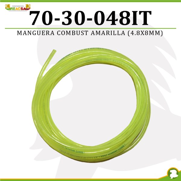 MANGUERA COMB HOND AMARILLA (4.8X8MM) RO-6620