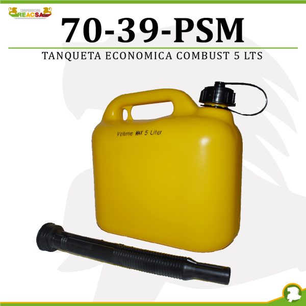 TANQUETA ECONOMICA COMBUST 5 LTS