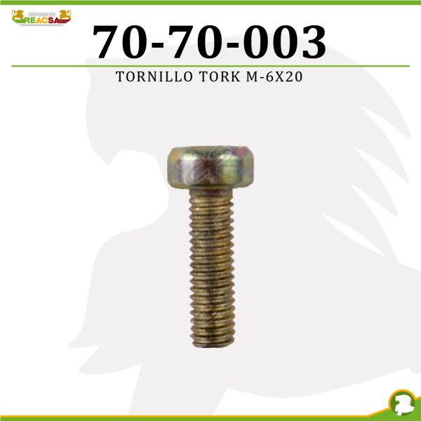 TORNILLO TORK M-6x20