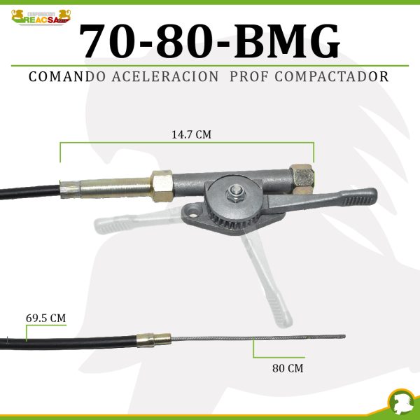 COMANDO ACELERACION PROF COMPACTADOR