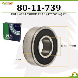 ROLL 6204 TORRE TRACT (47*20*14) C3