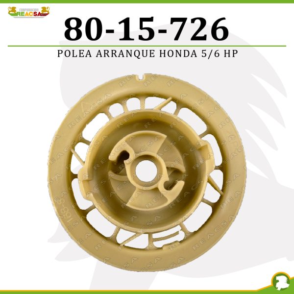 POLEA ARRANQUE HONDA 5/6 HP