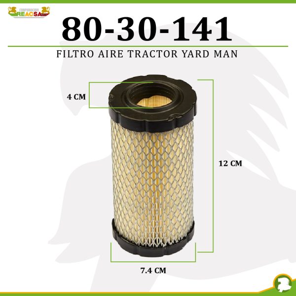 FILTRO AIRE TRACTOR YARD MAN