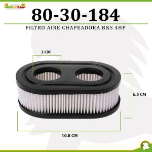 FILTRO AIRE CHAPEADORA B&S 4HP NUEVO