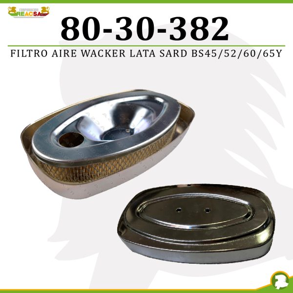 FILTRO AIRE WACKER LATA SARD  BS45/52/60/65Y