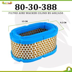 FILTRO AIRE WACKER CILIND BS 600/650