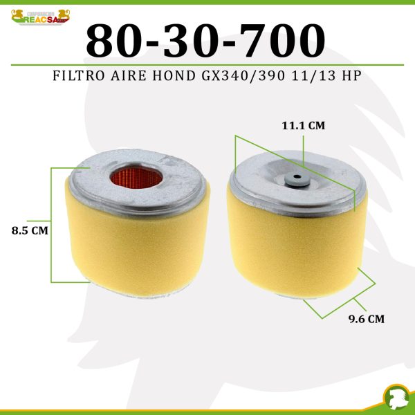 FILTRO AIRE HOND GX340/390  11/13 HP