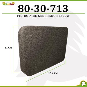 FILTRO AIRE GENERADOR 6500W