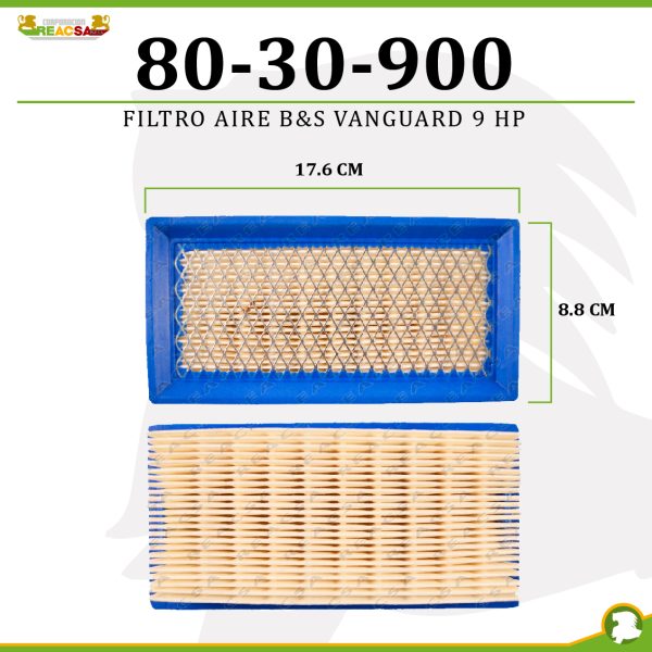 FILTRO AIRE B&S VANGUARD 9HP