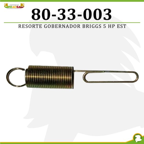 RESORTE GOBERNADOR BRIGGS 5 HP EST