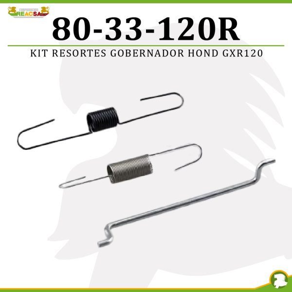 KIT RESORTES GOBERNADOR HOND GXR120