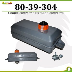 TANQUE COMPACT GRIS PLANO COMPLETO