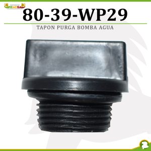 TAPON PURGA BOMBA AGUA