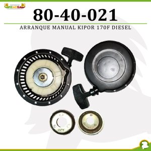 ARRANQ MANUAL KIPOR 170F DIESEL