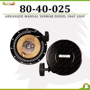 ARRANQ MANUAL YANMAR DIESEL 186F 10HP