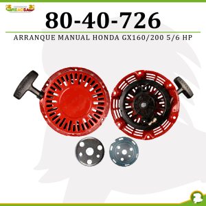 ARRANQ MANUAL HOND GX160/200  5/6 HP PIN