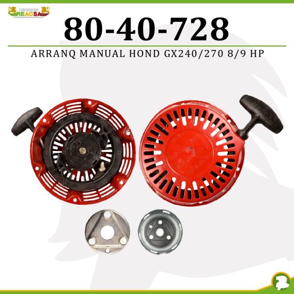 ARRANQ MANUAL HOND GX240/270 8/9HP PIN