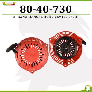 ARRANQ MANUAL HONDA GCV 160 5/6HP