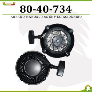 ARRANQ MANUAL B&S 5HP ESTACIONARIO